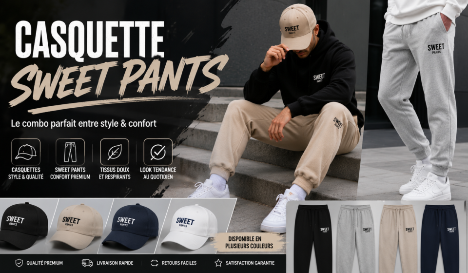 casquette sweet pants