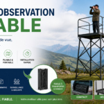 tour d'observation pliable